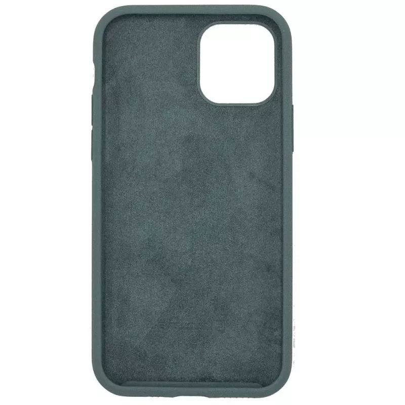 Evelatus Funda de silicona Premium Soft Touch verde pino para Apple iPhone 11 Pro