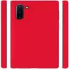 Evelatus Funda de silicona Premium Soft Touch roja para Samsung Galaxy Note 10