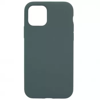Evelatus Funda de silicona Premium Soft Touch verde abeto para Apple iPhone 11 Pro Max