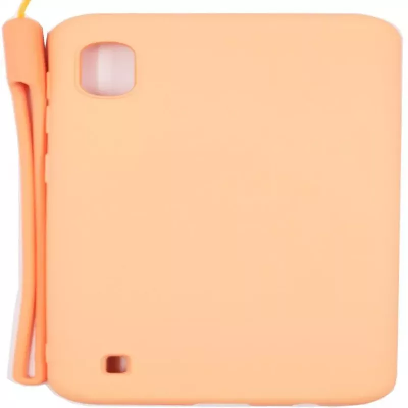 Evelatus Funda de silicona Soft Touch con correa rosa para Samsung Galaxy A10