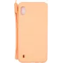 Evelatus Funda de silicona Soft Touch con correa rosa para Samsung Galaxy A10