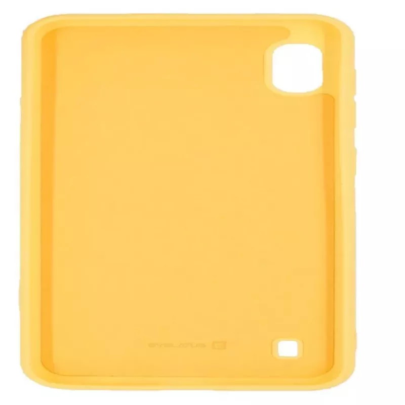 Evelatus Funda de silicona Soft Touch con correa amarilla para Samsung Galaxy A10