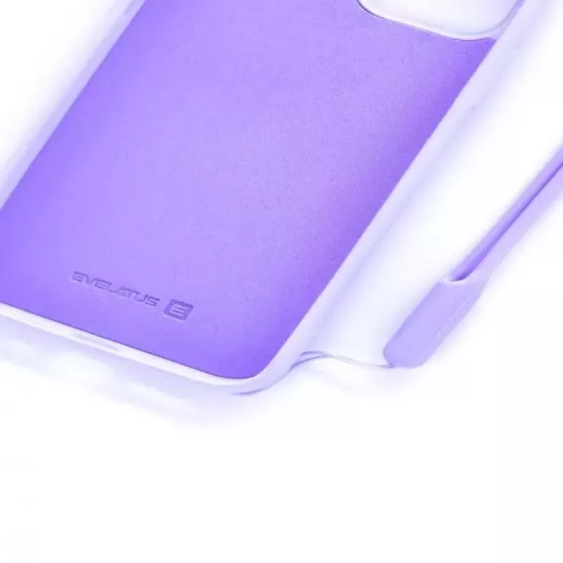 Evelatus Funda de silicona nano Soft Touch TPU lila para Apple iPhone 11 Pro