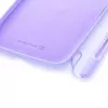 Evelatus Funda de silicona Soft Touch con correa lila para Apple iPhone XR