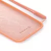 Evelatus Funda de silicona Soft Touch con correa rosa para Apple iPhone 7/8