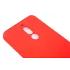 Evelatus Funda de silicona nano Soft Touch TPU roja para Xiaomi Redmi 8