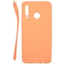 Evelatus Funda de silicona Soft Touch con correa rosa para Huawei P30 Lite