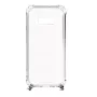 Evelatus Samsung Galaxy S10e Funda de silicona transparente con collar TPU gris espacial