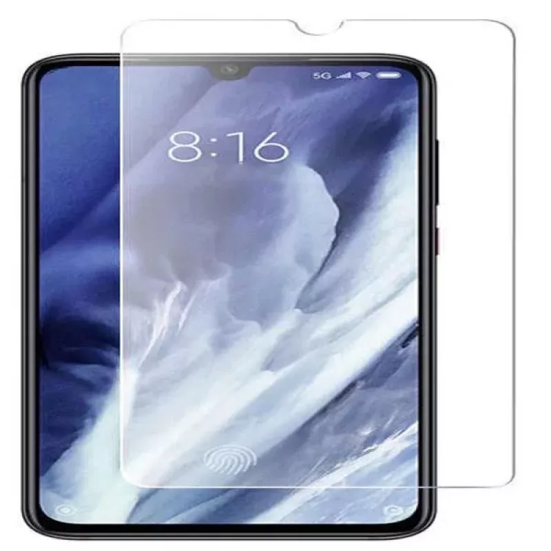 Evelatus Xiaomi Mi 9 Lite Protector de pantalla de cristal templado plano transparente 0,33 mm con Japan Glue, antiestático
