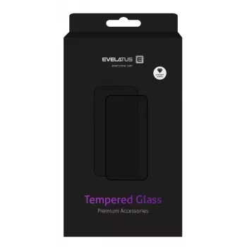Evelatus Protector de pantalla de cristal templado para Xiaomi Redmi 8, 0,33 mm, transparente, plano, Japan Glue, antiestático