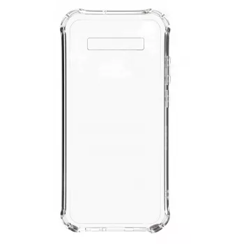 Evelatus Samsung Galaxy S10 Funda con cordón rosa transparente