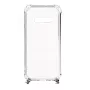 Evelatus Samsung Galaxy S10 Funda con cordón rayas blancas transparente