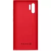Evelatus Samsung Galaxy Note 10 Plus Funda de silicona nano Soft Touch TPU roja