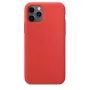 Connect Apple iPhone 11 Pro Max Funda blanda con protección inferior roja