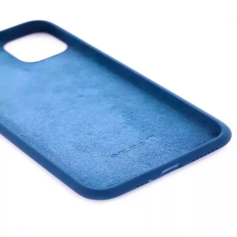 Connect Apple iPhone 11 Pro Max Funda blanda con protección inferior verde medianoche