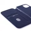 Evelatus Apple iPhone 11 Pro Funda tipo libro azul oscuro