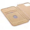 Evelatus Apple iPhone 11 Pro Funda tipo libro dorada