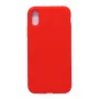 Evelatus Apple iPhone XR Funda de silicona Nano Soft Touch TPU roja