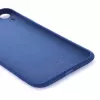 Evelatus Apple iPhone XR Funda de silicona Nano Soft Touch TPU azul oscuro