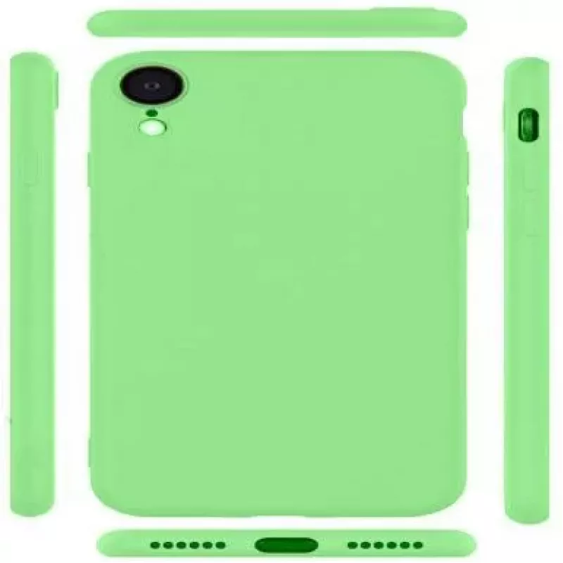 Evelatus Apple iPhone XR Funda de silicona Nano Soft Touch TPU menta