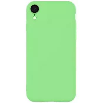 Evelatus Apple iPhone XR Funda de silicona Nano Soft Touch TPU menta