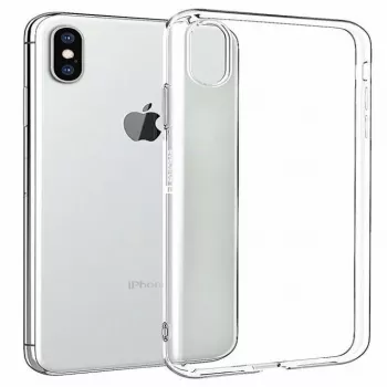 Evelatus Apple iPhone XS Max Funda de silicona transparente 1,5 mm TPU
