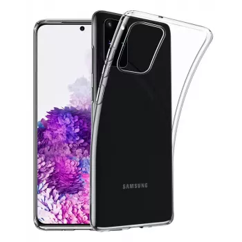 Evelatus Samsung Galaxy S20 Plus Funda de silicona transparente 1,5 mm TPU