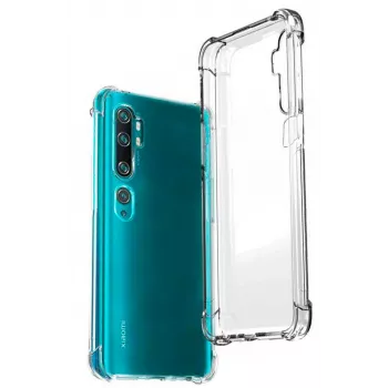 Evelatus Xiaomi Mi Note 10 / Mi Note 10 Pro Funda de silicona Military Shockproof TPU transparente