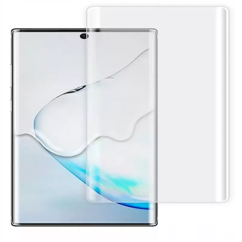 Evelatus Samsung Galaxy Note 10 Cristal transparente UV + Glue