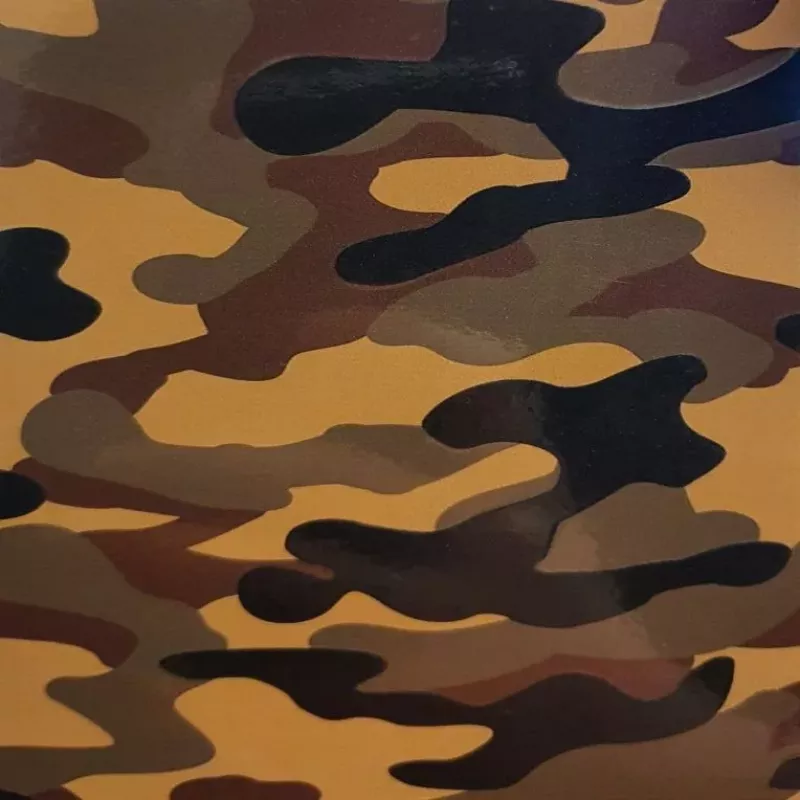 EVELATUS Lámina universal Camouflage Colorful para cortador de pantallas