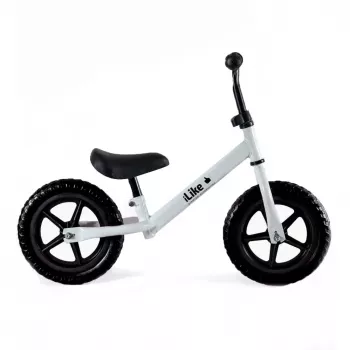 iLike Universal bicicleta sin pedales blanca