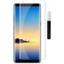 Evelatus Samsung Galaxy Note 8 protector de pantalla de cristal transparente UV + adhesivo