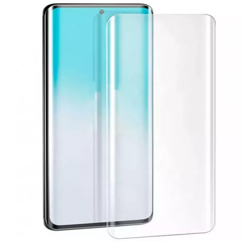 EVELATUS Samsung Galaxy S20 protector de pantalla de cristal transparente UV + adhesivo