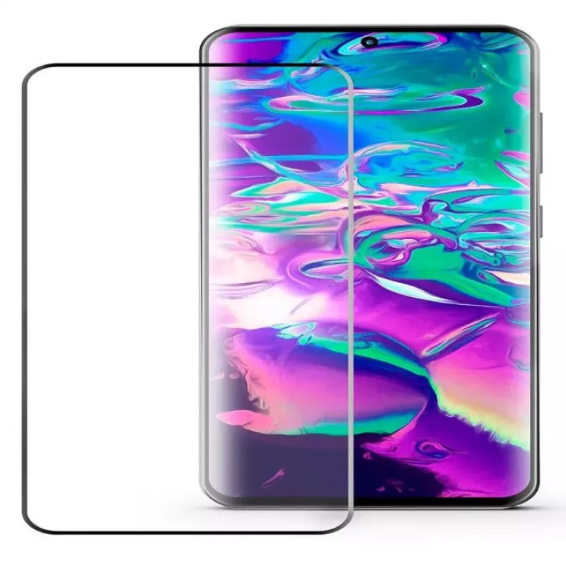 EVELATUS Samsung Galaxy S20 Plus 2.5D Full Cover Japan Glue Glass Anti-Static Protector de pantalla