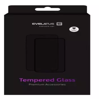 EVELATUS Samsung Galaxy S20 Plus cristal transparente UV + adhesivo