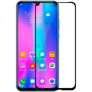 EVELATUS Huawei P Smart 2019 2.5D Full Cover Japan Glue Glass Anti-Static Protector de pantalla