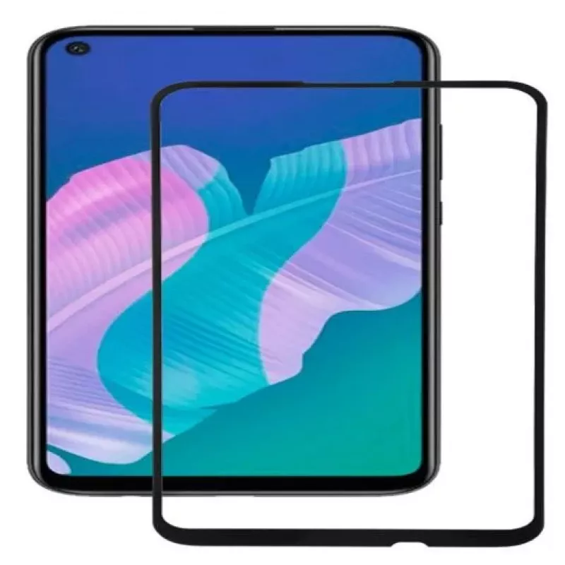 Evelatus Huawei P40 lite E 2.5D Full Cover Japan Glue Glass Protector de pantalla de cristal templado antiestático