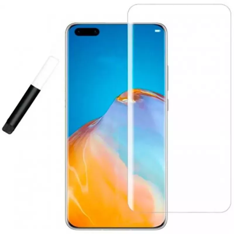 Evelatus Huawei P40 Pro cristal transparente UV + adhesivo