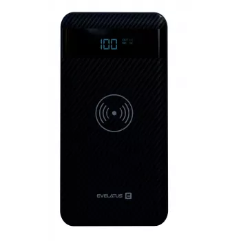 Evelatus batería externa inalámbrica EPB05 10000 mAh negra