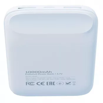 Evelatus batería externa EPB07 10000 mAh blanca