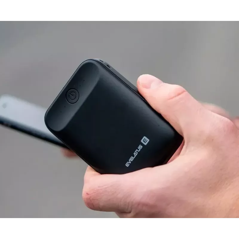 Evelatus batería externa EPB07 10000 mAh negra