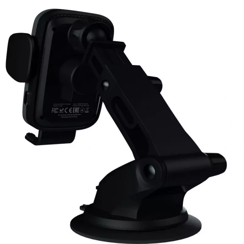 Evelatus soporte para coche con cargador inalámbrico WCH03 15W negro