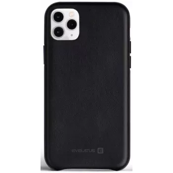 Evelatus Apple iPhone 11 Pro funda de piel negra