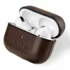 Evelatus Apple AirPods Pro funda protectora de piel marrón