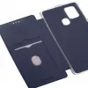 Evelatus Samsung Galaxy A21s funda tipo libro azul oscuro