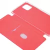 Evelatus Funda tipo libro para Samsung Galaxy Note 10 Lite rojo vino