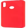 EVELATUS Funda de silicona Soft Touch para Huawei Y6 2019 roja