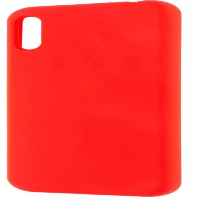 Evelatus Funda de silicona Nano para Huawei Y6p 2019 Soft Touch TPU roja
