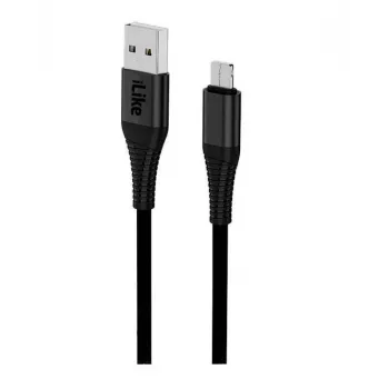 iLike Cable de carga para MicroUSB ICM01 negro