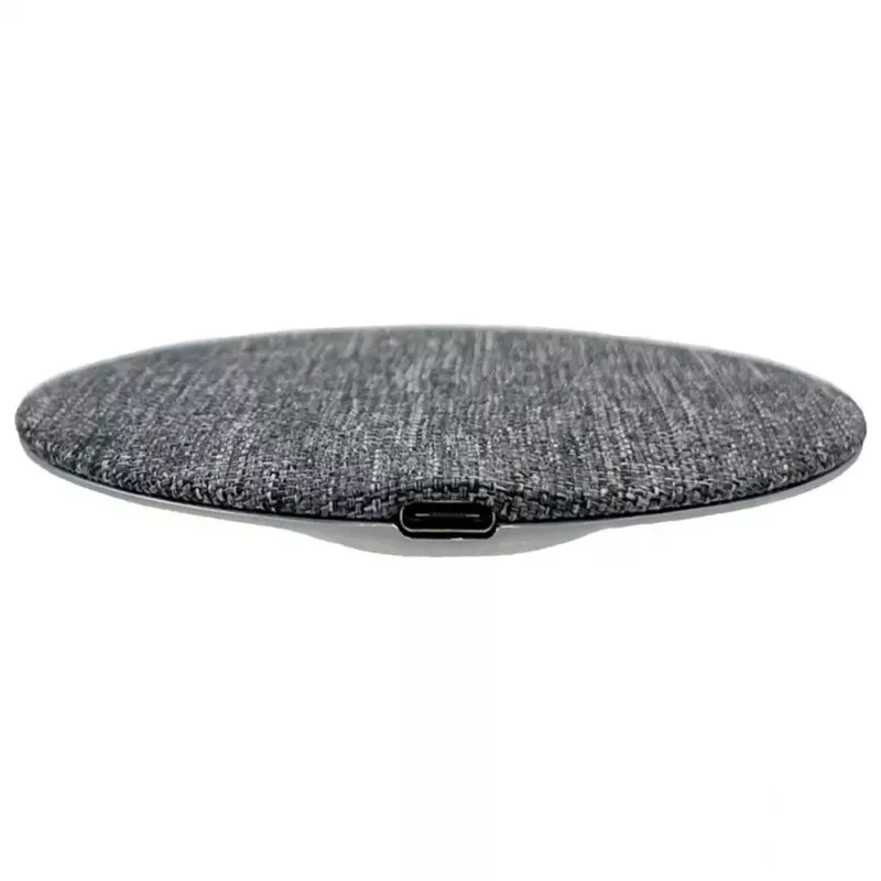 Evelatus Cargador de sobremesa inalámbrico EWC04 Fabric - base de carga Qi de 10W